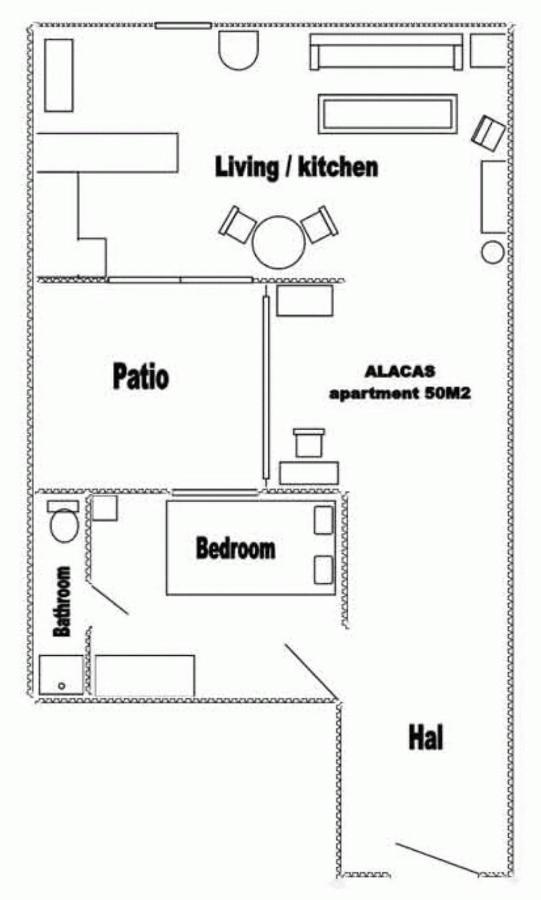 Apartment Alacas Sevilla מראה חיצוני תמונה